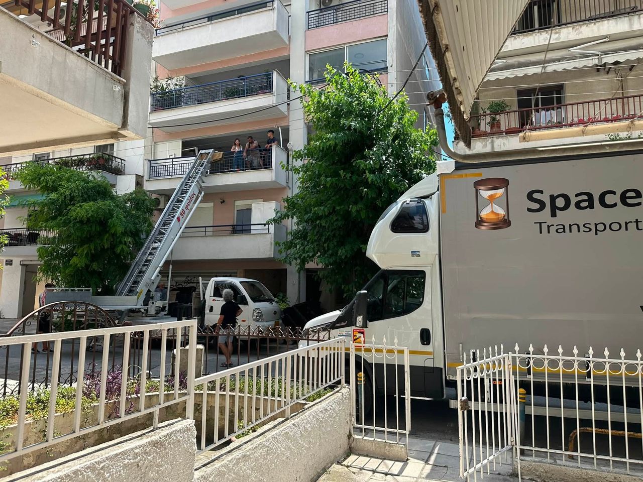 Space 4 Time Ltd international removal job in progress