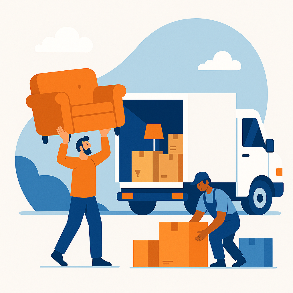 Professional moving services across Europe