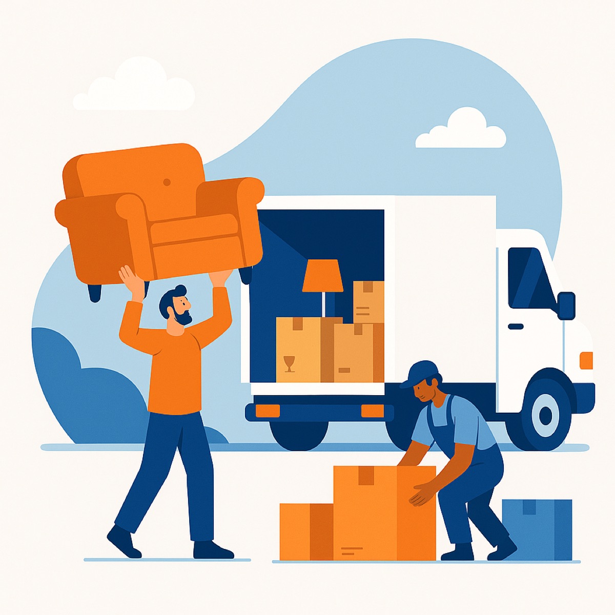 Moving Service Frame Dedicated Moves, Packing & More